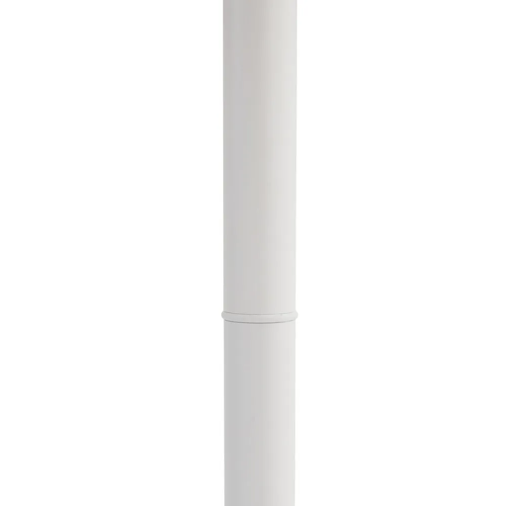 Lindby Lygtepæle>Madea udendørslampe, hvid, 2 lyskilder, 213 cm, E27, IP44