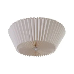 Magali loftlampe, hvid, papir, Ø 45 cm, E27^Lindby Sale