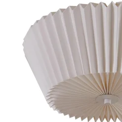 Magali loftlampe, hvid, papir, Ø 45 cm, E27^Lindby Sale