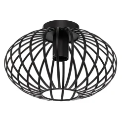 Maivi loftslampe, sort, 30 cm, jern, bur^Lindby Sale