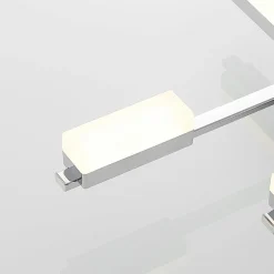 Mally LED-loftlampe i krom, 8 lyskilder^Lindby Discount