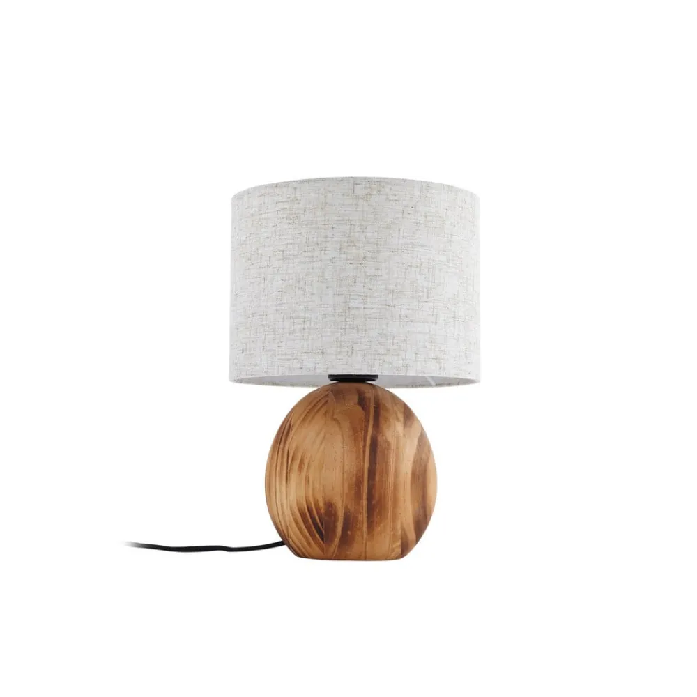 Mayumi bordlampe, højde 31 cm, træ, tekstil^Lindby Hot