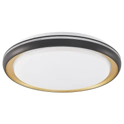 Melchioris LED-loftlampe, rund^Lindby