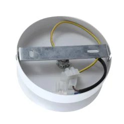 Lindby Meriala loftlampe hvid, glas Ø 25 cm