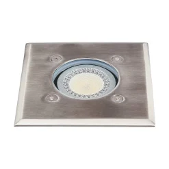 Nedgravningslampe Insa, 11 x 11 cm, GU10, IP67^Lindby Outlet