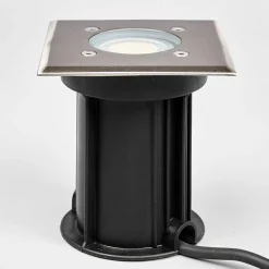 Nedgravningslampe Insa, 11 x 11 cm, GU10, IP67^Lindby Outlet