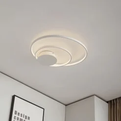 Nerwin LED-loftlampe, rund, hvid^Lindby Sale