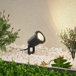 Lindby Nielas udendørs spot