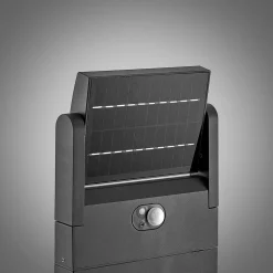 Lindby Solcelle Lampe Med Sensor|Gadebelysning Med Sensor><noscript><img width=