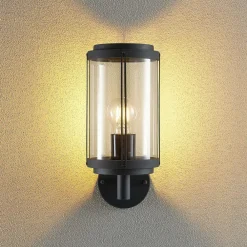 Lindby Ojali udendørs væglampe, lygte