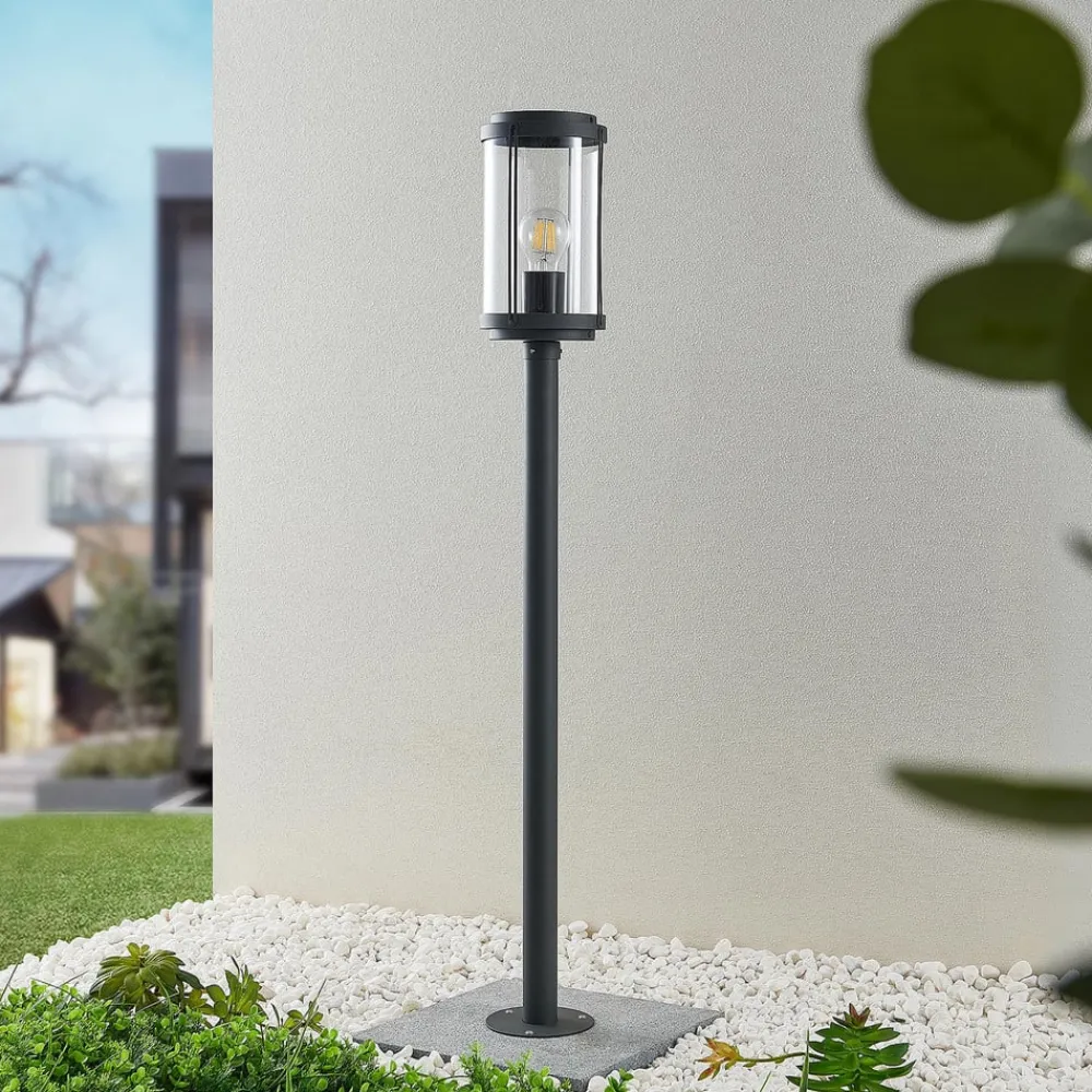 Ojali vejlampe, rund, mørkegrå^Lindby Online