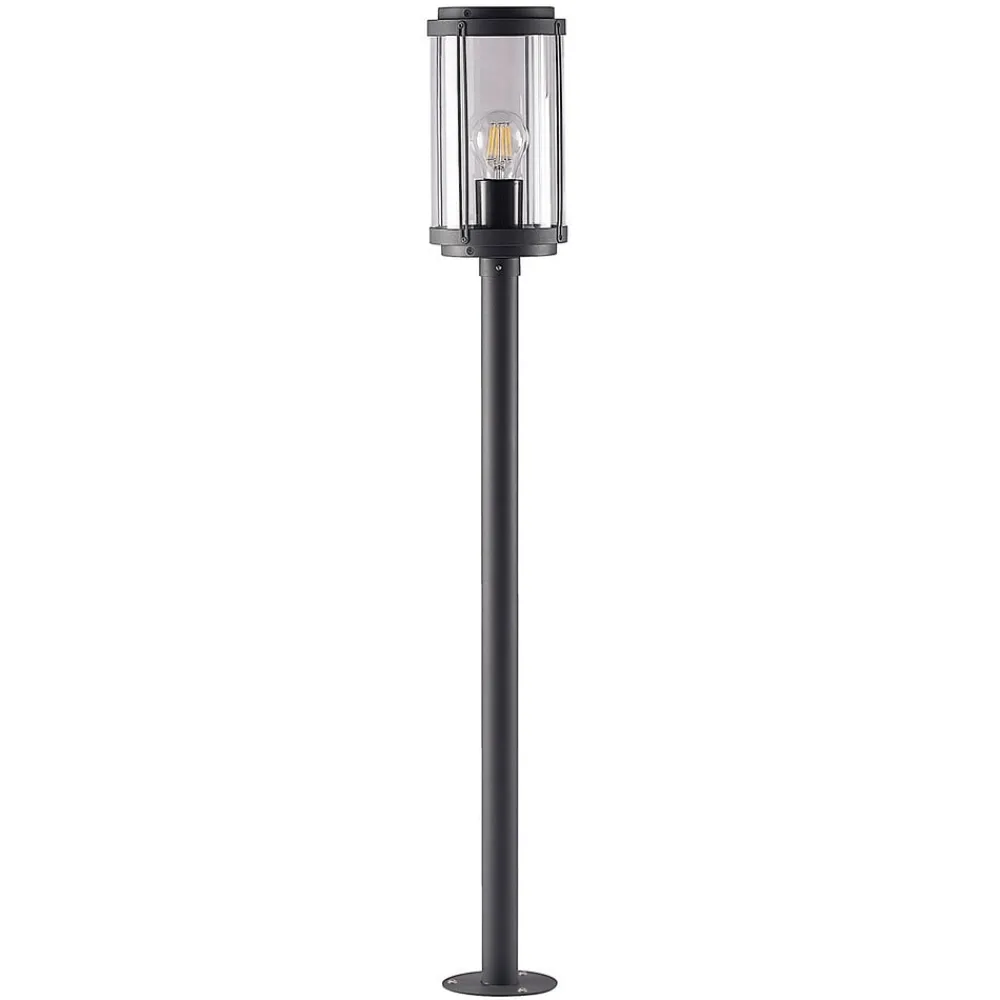 Ojali vejlampe, rund, mørkegrå^Lindby Online