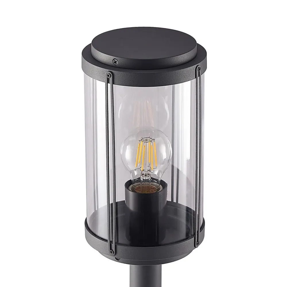 Ojali vejlampe, rund, mørkegrå^Lindby Online