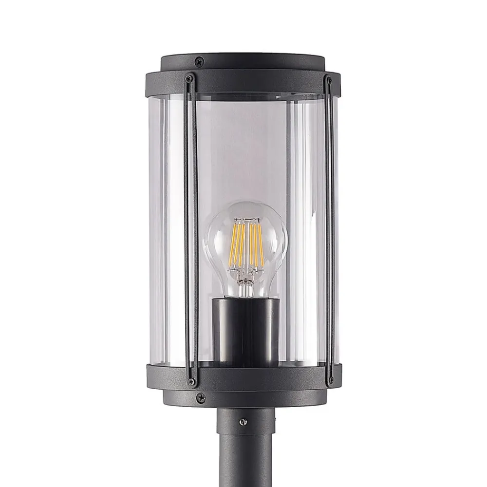 Ojali vejlampe, rund, mørkegrå^Lindby Online