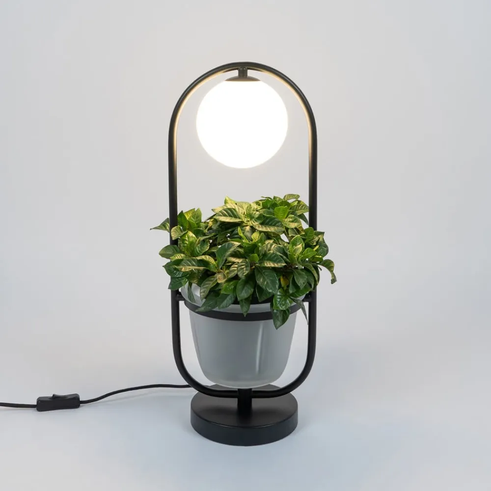 Orna bordlampe, 1 lyskilde, blomsterampel^Lindby Best