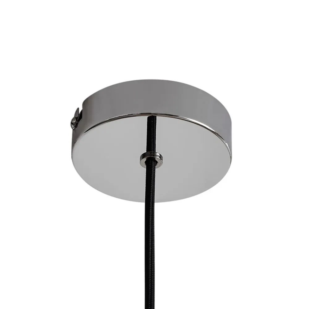 pendellampe Branford, retro, Ø 35 cm, grøn, metal^Lindby Discount