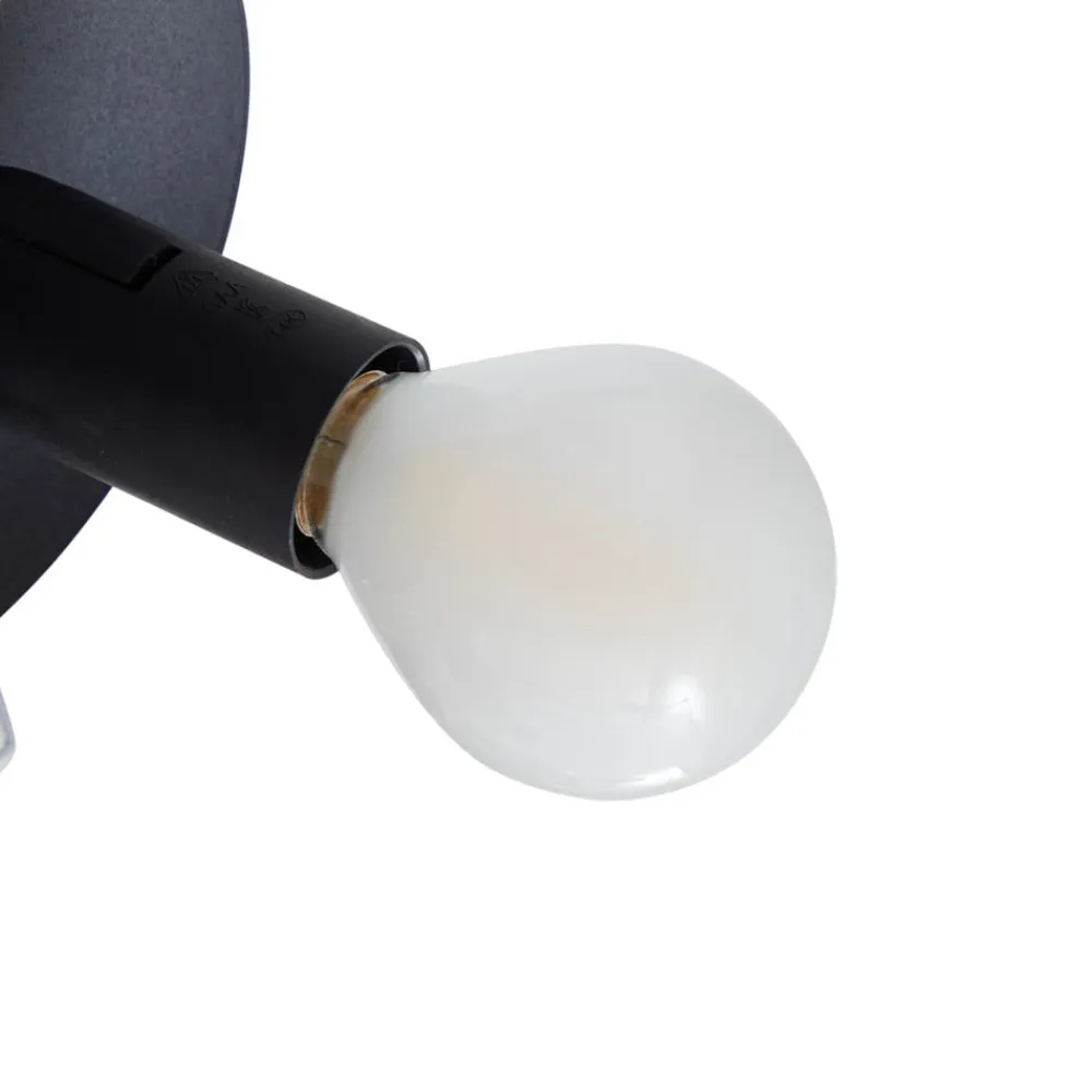 Lindby pendellampe Isamer, røggrå, 130 cm, globus