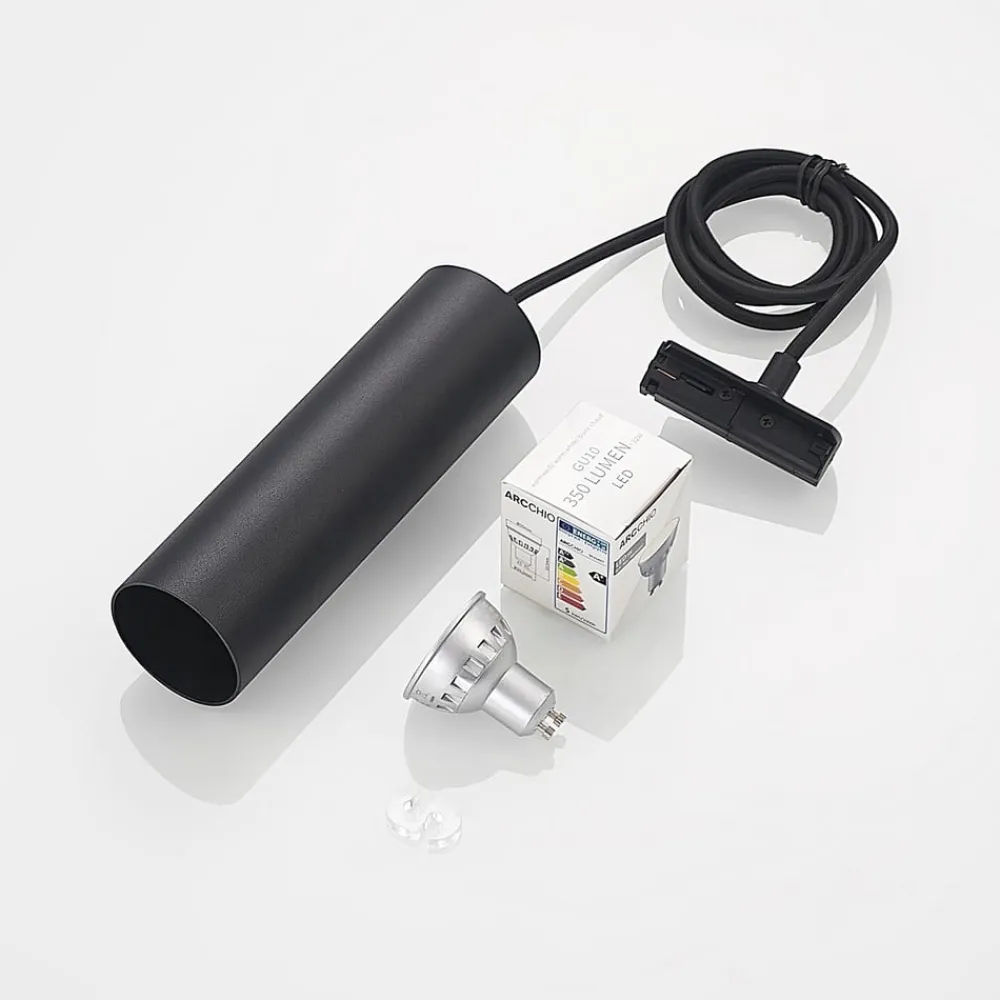 pendellampe Linaro, 20 cm, sort, 1-faset, GU10^Lindby Discount