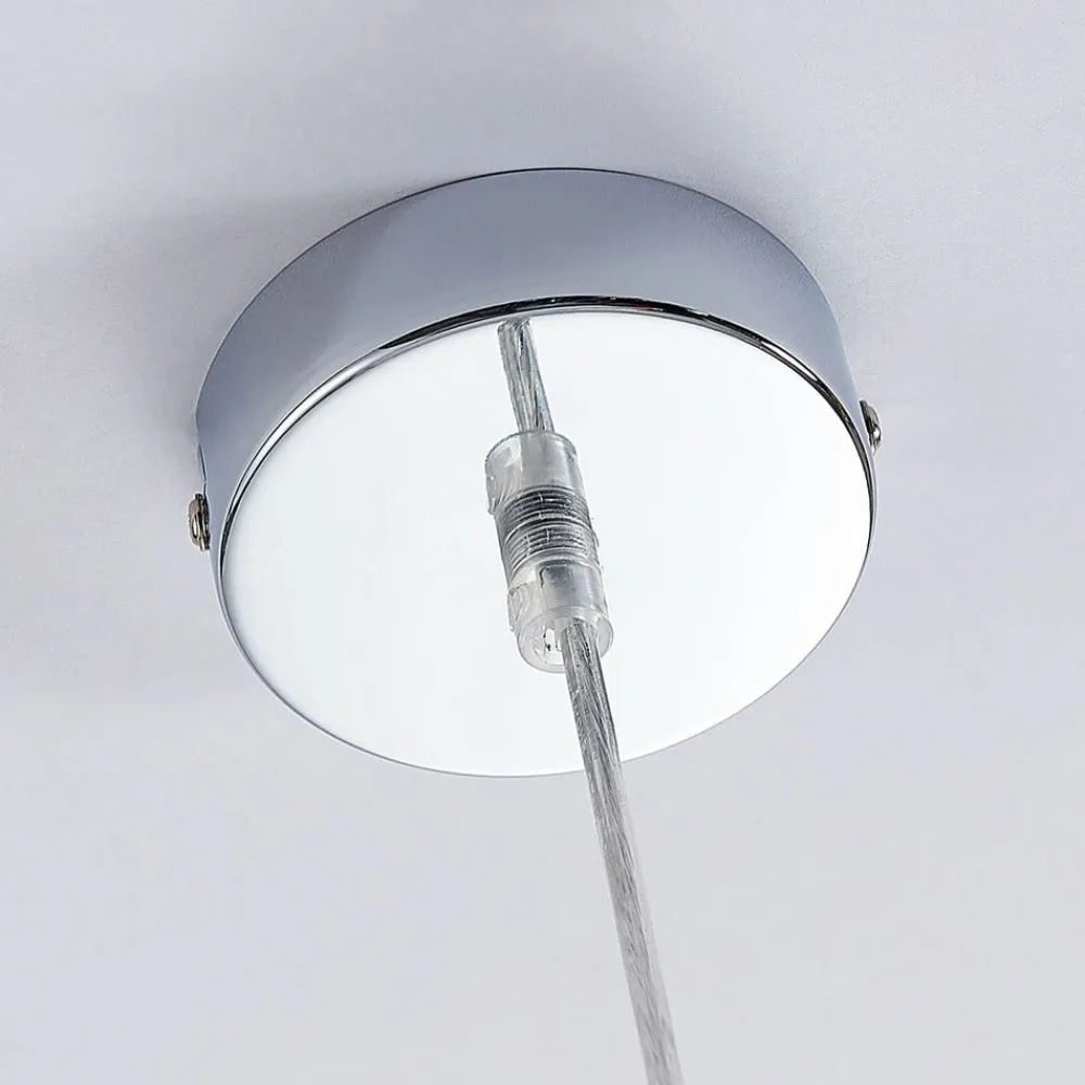 Lindby Pendellamper|Pendellamper>pendellampe Sina, Ø 35 cm, træ, E27