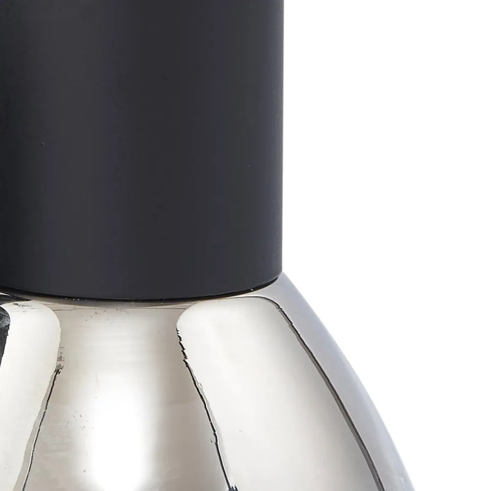 Lindby Væglamper>Pendura væglampe, Ø 9 cm, sort, glas