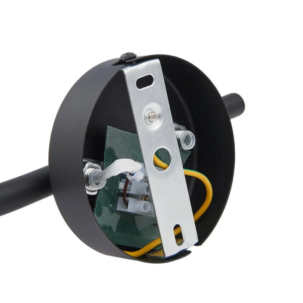 Pendura væglampe, Ø 15 cm, sort, glas^Lindby Outlet