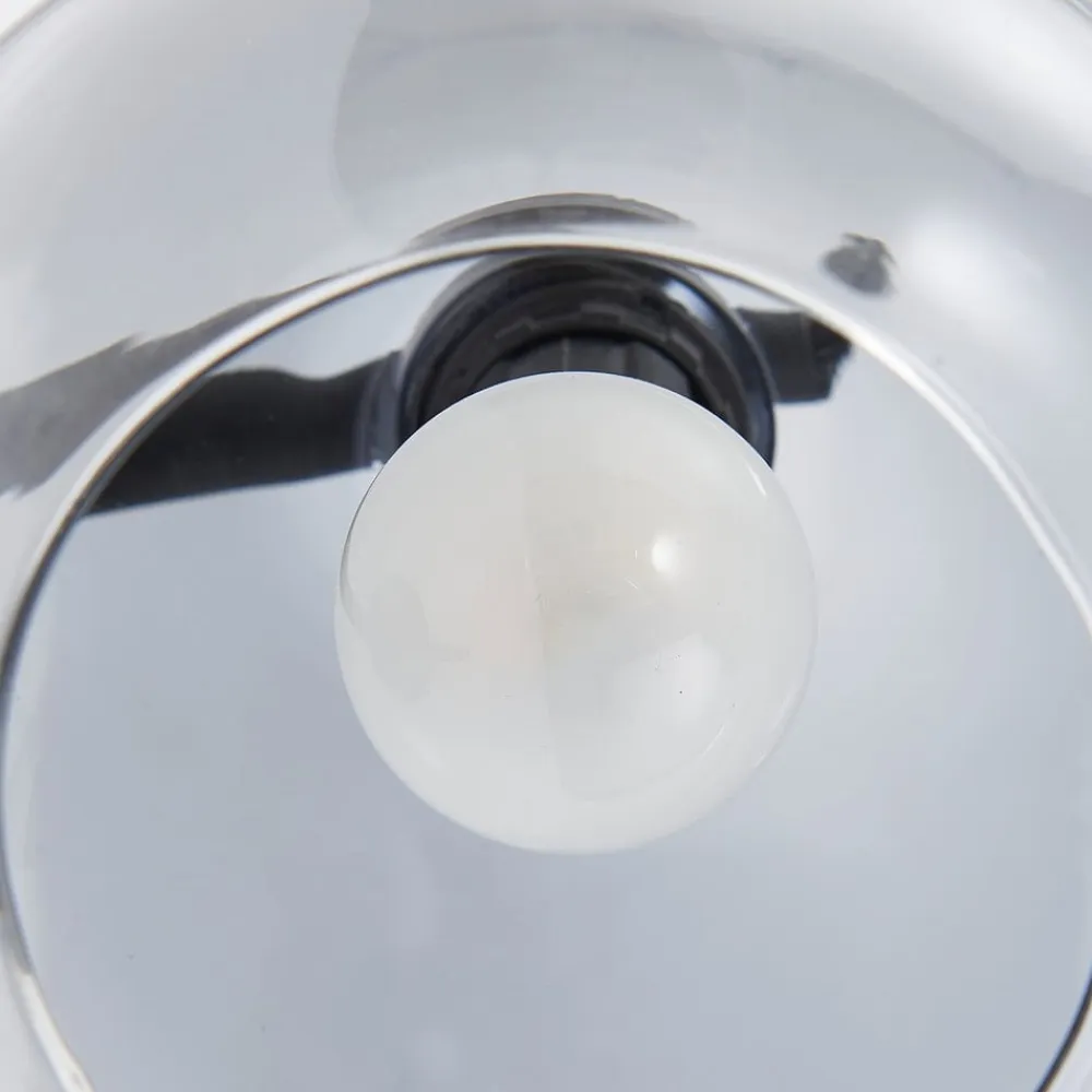 Pendura væglampe, Ø 15 cm, sort, glas^Lindby Outlet