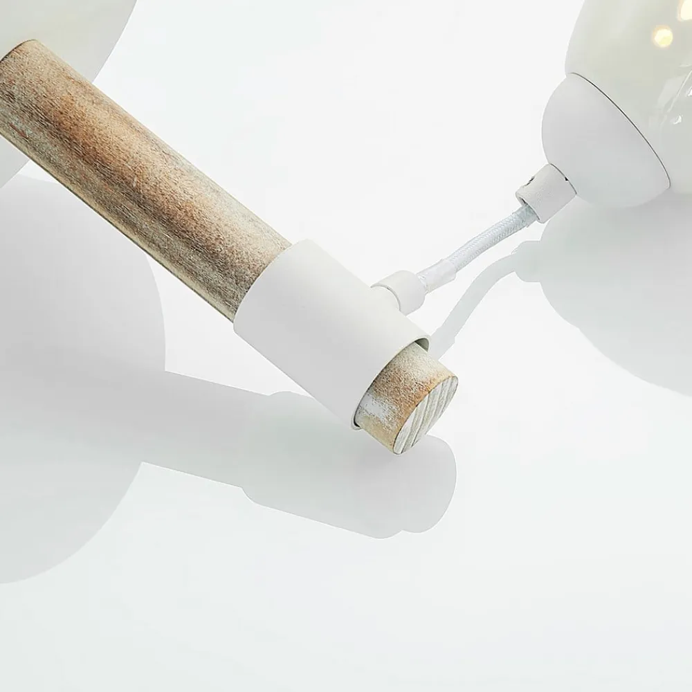 Pimana væglampe med keramisk skærm^Lindby