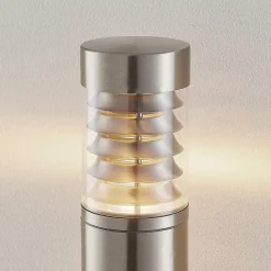 Piper Sensor-vejlampe i stål^Lindby Outlet