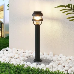 Lindby pullert Alvaro, antracit, 60 cm, IP44, E27