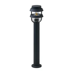 Lindby pullert Alvaro, antracit, 60 cm, IP44, E27