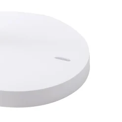 Lindby Radka bordlampe, hvid, plast, GU10, fleksibel arm