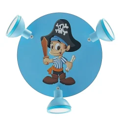 Børn Lindby Roxas loftlampe til børneværelset, pirat