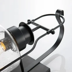 Rozalie væglampe, sort, metal, lygte, 44cm^Lindby Hot