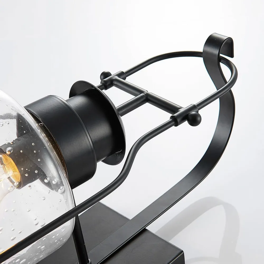 Rozalie væglampe, sort, metal, lygte, 44cm^Lindby Hot