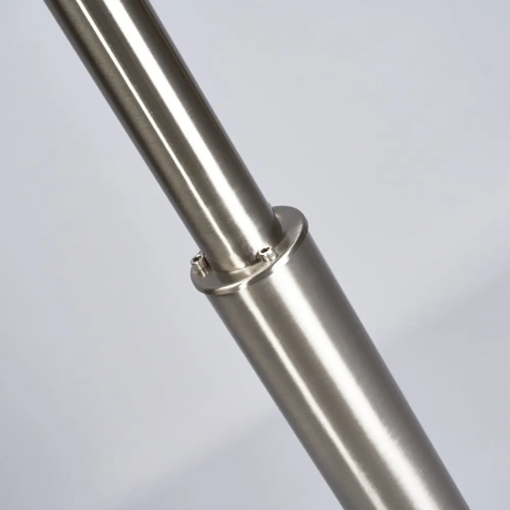 Lindby Lygtepæle>Samuel udendørslampe, 218 cm, 3 lyskilder, kugle, E27, IP44