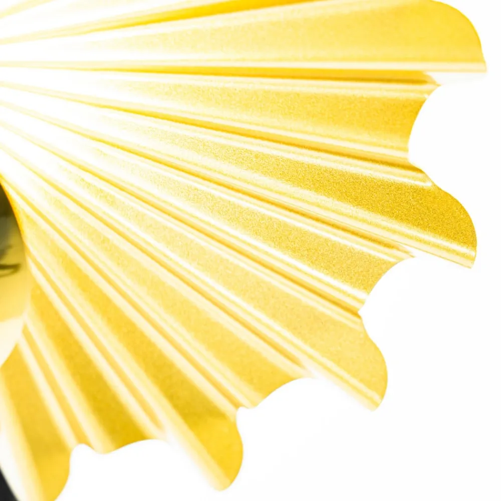 Lindby Senmia gulvlampe i guld, 3 lyskilder