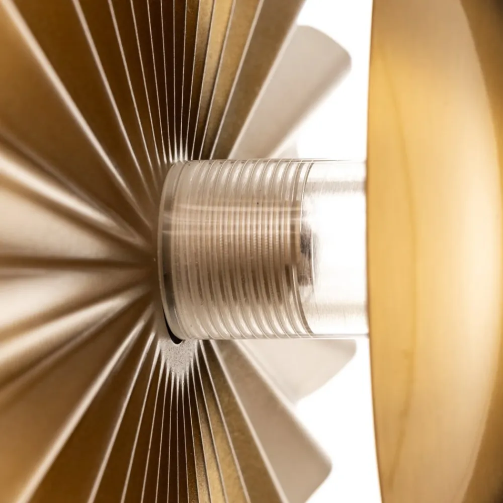 Lindby Væglamper|Væglamper>Senmia væglampe, guld, 5 lyskilder