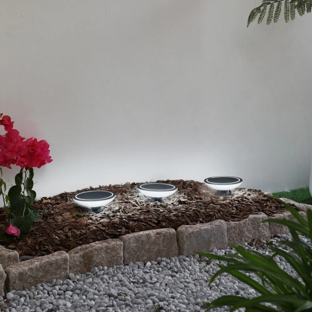 Lindby Smart LED jordspydslys Thalas, CCT ,RGB, Tuya, 3 enheder