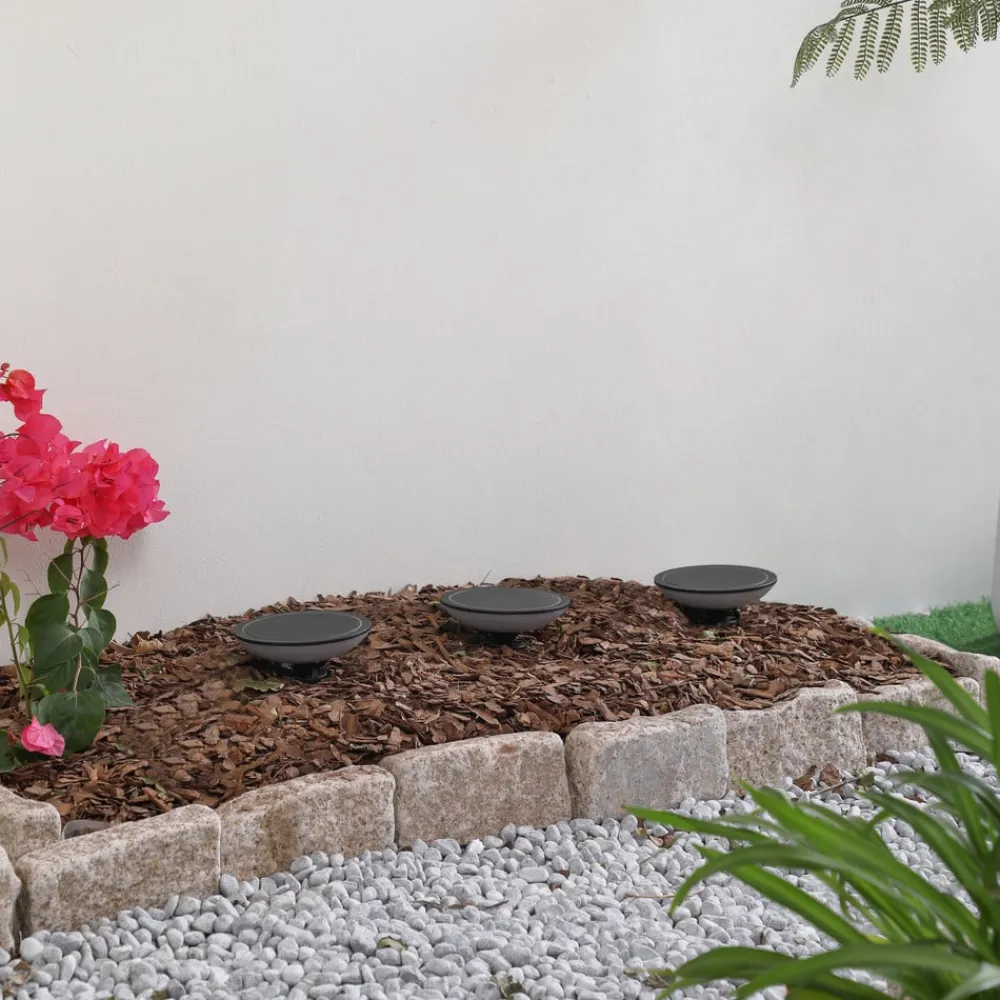 Lindby Smart LED jordspydslys Thalas, CCT ,RGB, Tuya, 3 enheder