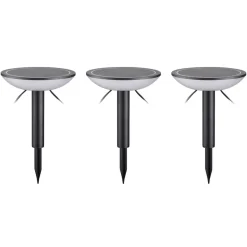 Lindby Smart LED jordspydslys Thalas, CCT ,RGB, Tuya, 3 enheder