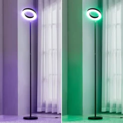 Smart LED-gulvlampe Cilian, RGBW, CCT, ZigBee, Hue^Lindby Clearance