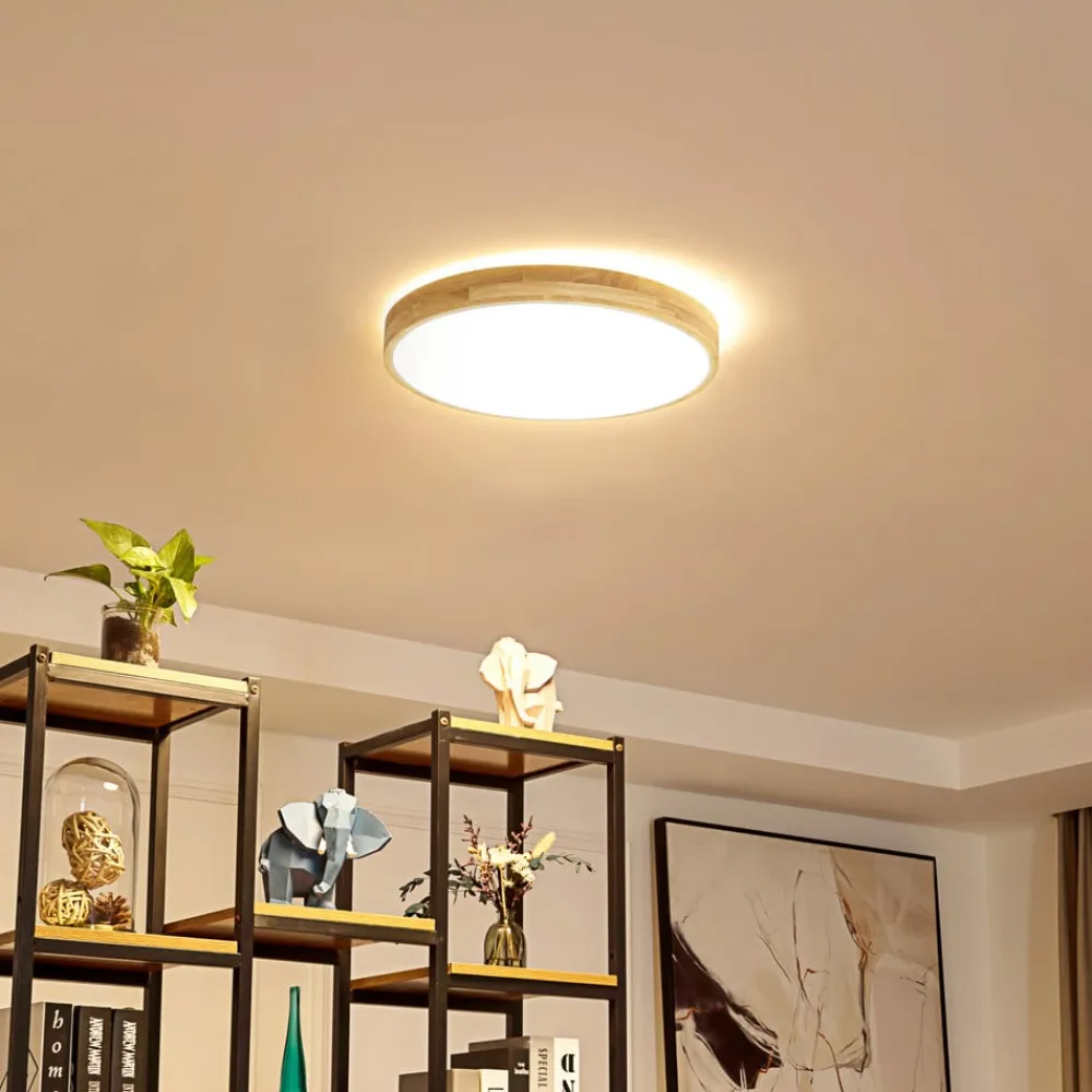 Smart LED-loftlampe Innes træ Ø39cm RGB CCT Tuya^Lindby Clearance