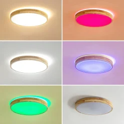 Smart LED-loftlampe Innes træ Ø39cm RGB CCT Tuya^Lindby Clearance