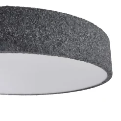 Smart LED-loftlampe Elmor Ø 45 cm grå RGB CCT^Lindby Discount