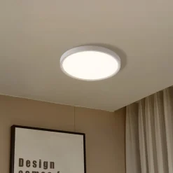Lindby Gang|Loftlamper>Smart LED-loftlampe Deika, Ø 30 cm, hvid, Tuya
