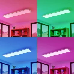 Smart LED-loftpanel Kjetil 120 x 30 cm Tuya RGB CCT^Lindby Outlet
