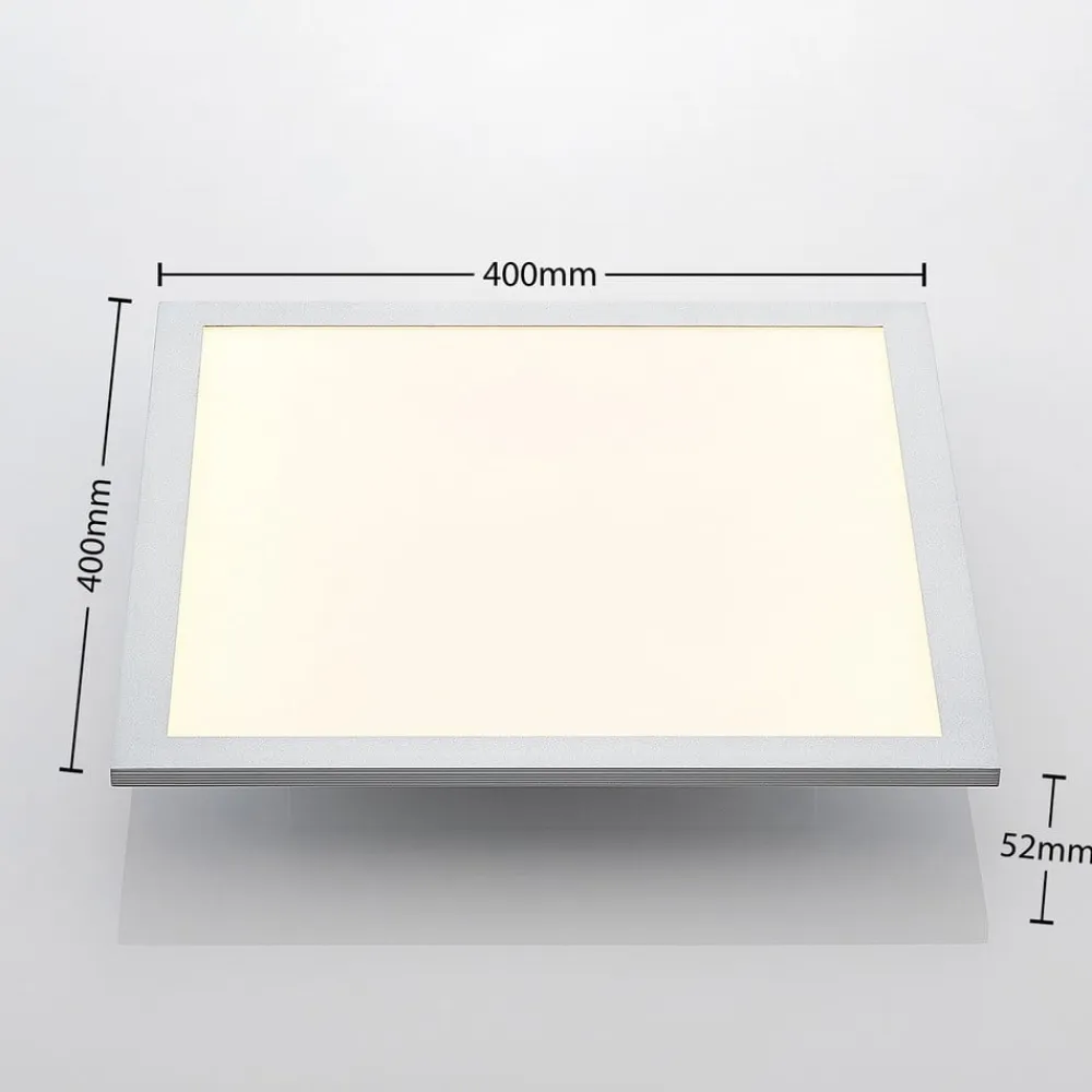 Lindby Smart LED-loftpanel Kjetil 40 x 40 cm Tuya RGB CCT
