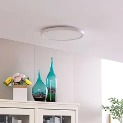 Lindby Loftlamper|Loftlamper>Smart LED-loftslampe Denora, hvid, RGB, CCT, Tuya