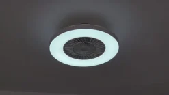 Lindby Smart LED-loftventilator Paavo, hvid, støjsvag, Tuya