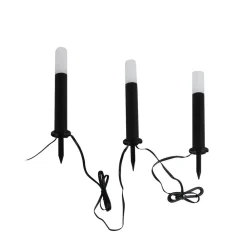 Lindby Smart LED-sokkellampe Elvor, CCT, RGB, Tuya, 3 enheder